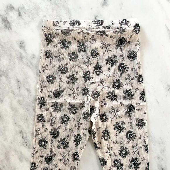 Free People Women Layered In Lace Floral Legging Ivory Combo - Picture 7 of 12